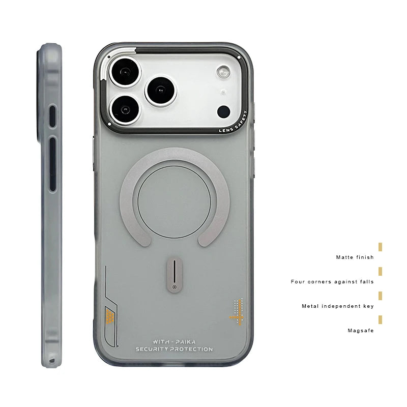 Mattierte Magnet-Hülle für iPhone 17 Pro Max