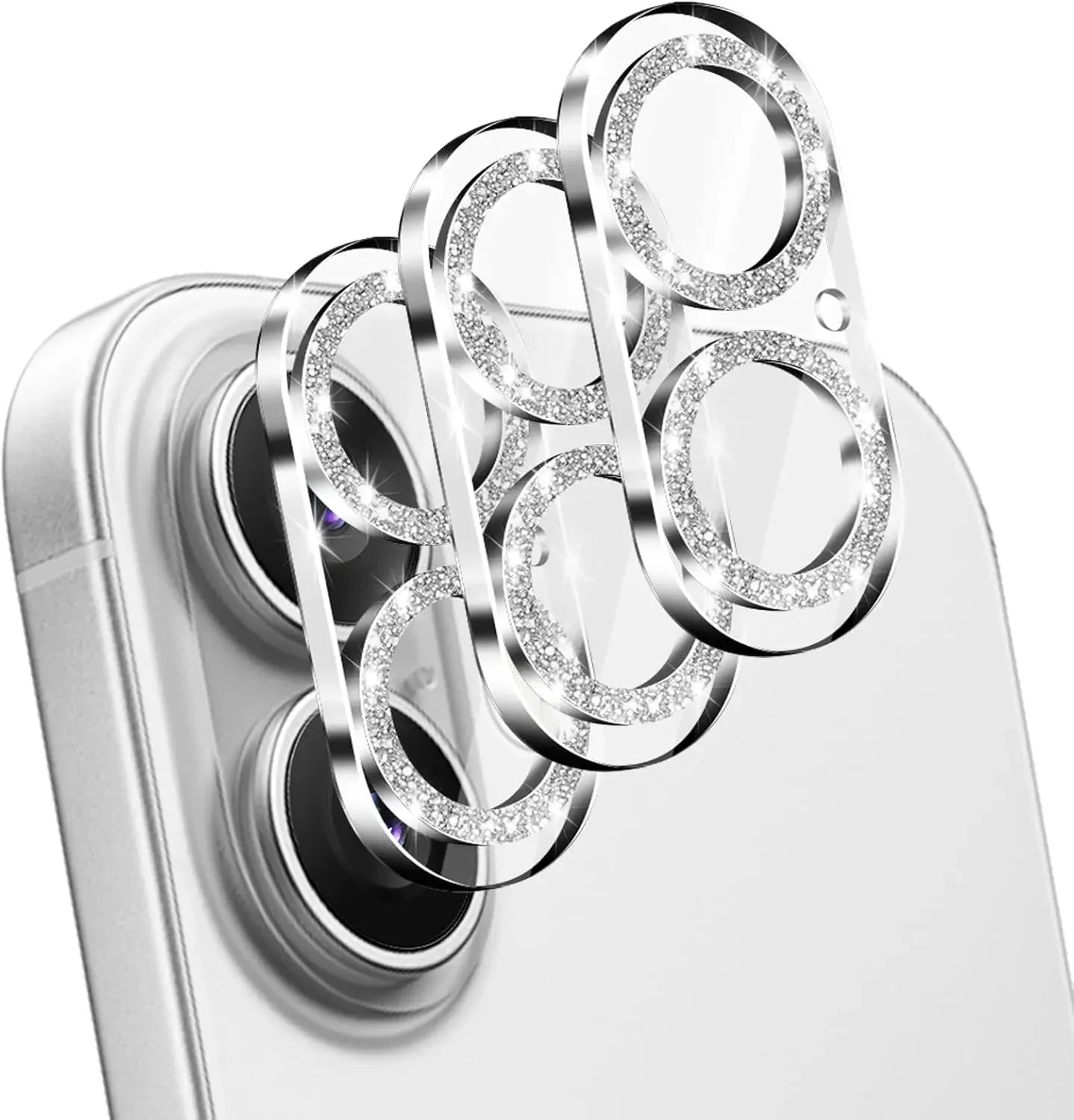 Glänzende Kameraobjektiv-Abdeckung für iPhone 17 Serie