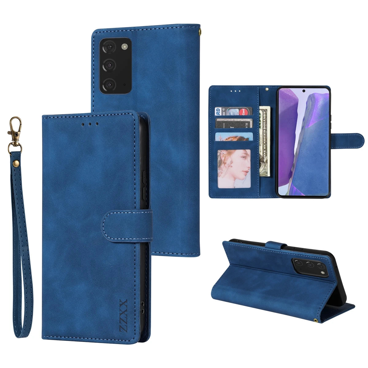 Magnetische Brieftasche Flip Case Samsung
