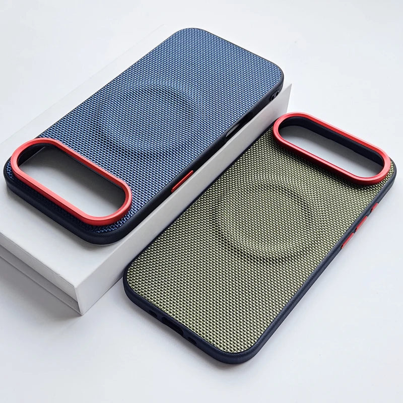 Lederhülle mit kabellosem Laden für iPhone 17 Serie