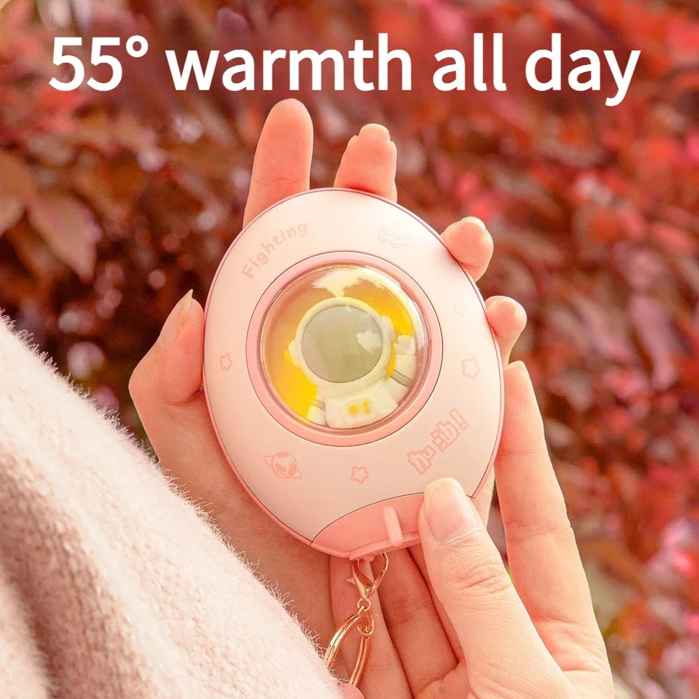 Tragbarer Handwärmer 5000mAh Powerbank Mit Licht