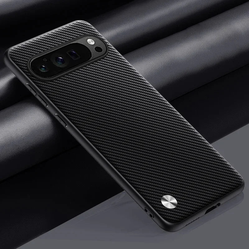 Luxuriöse Lederhülle für Google Pixel