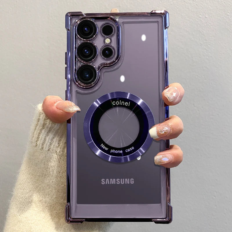 Magnetische Hülle für Samsung S25–S22