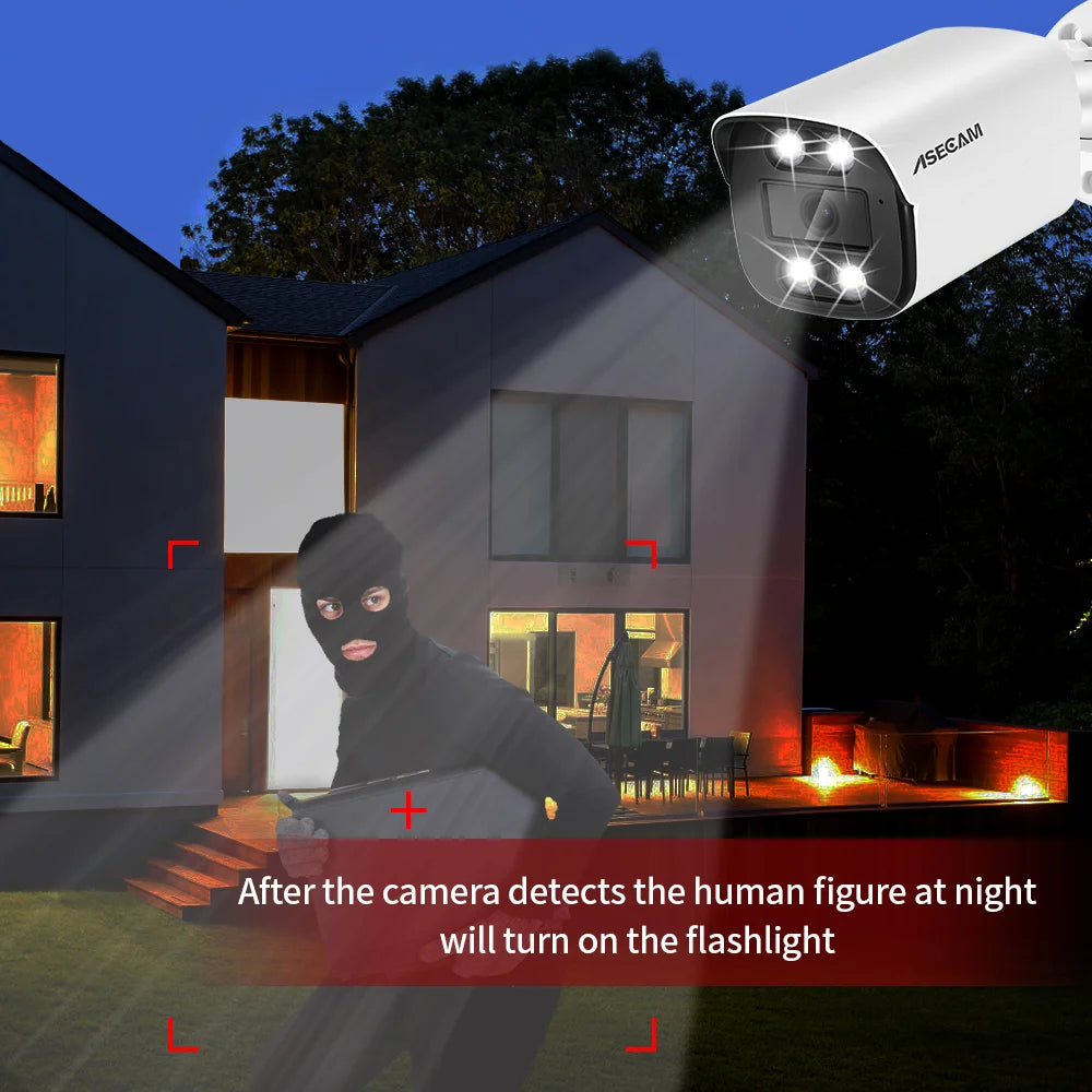 Neue 4K 8MP POE IP Kamera Outdoor Audio