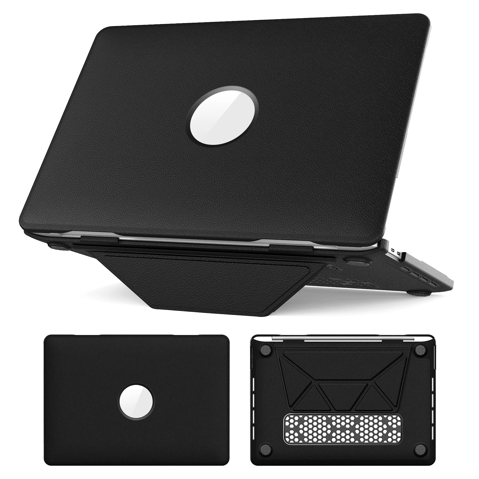 Luxuriöse Business-Laptoptasche aus Leder für MacBook 14
