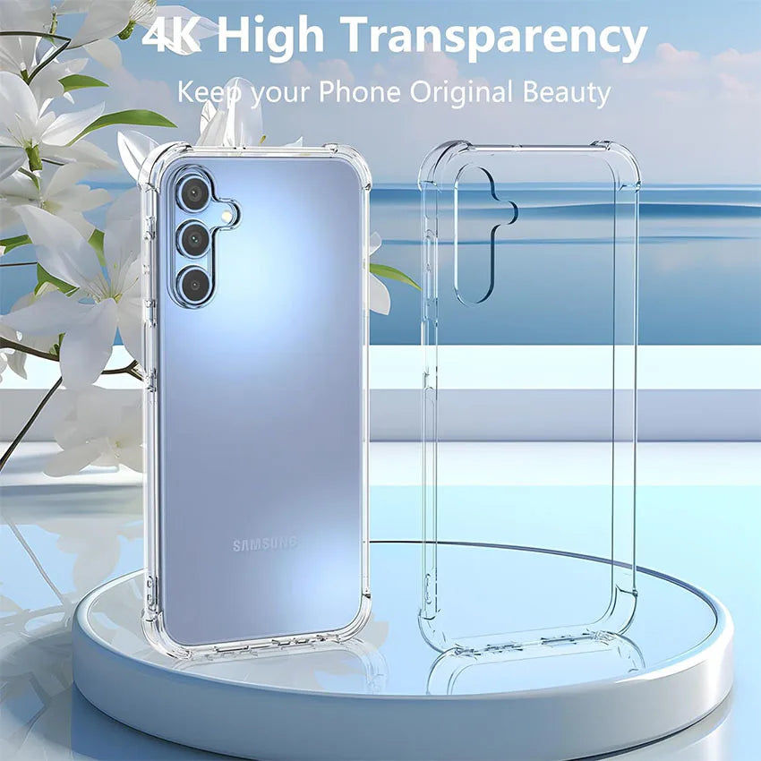 Klares Silikon Case für Samsung Galaxy A-Serie