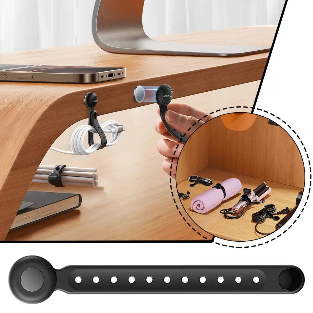 Magnetischer Silikon Kabel Organizer Set 6 Stück
