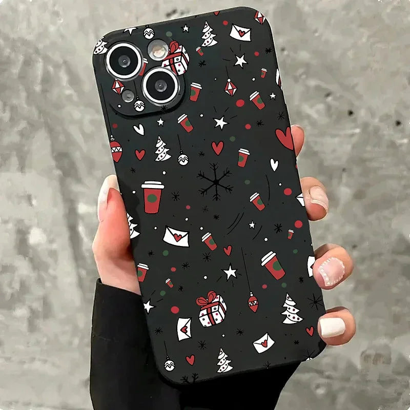 Winter Schneeflocken Hülle für iPhone 16