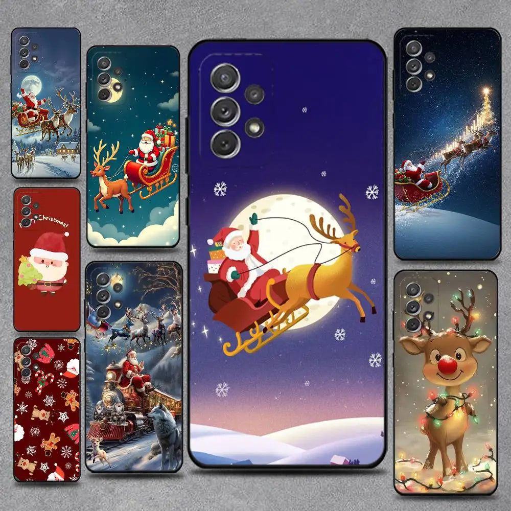 Weihnachts Santa Claus Handyhülle für Samsung S25