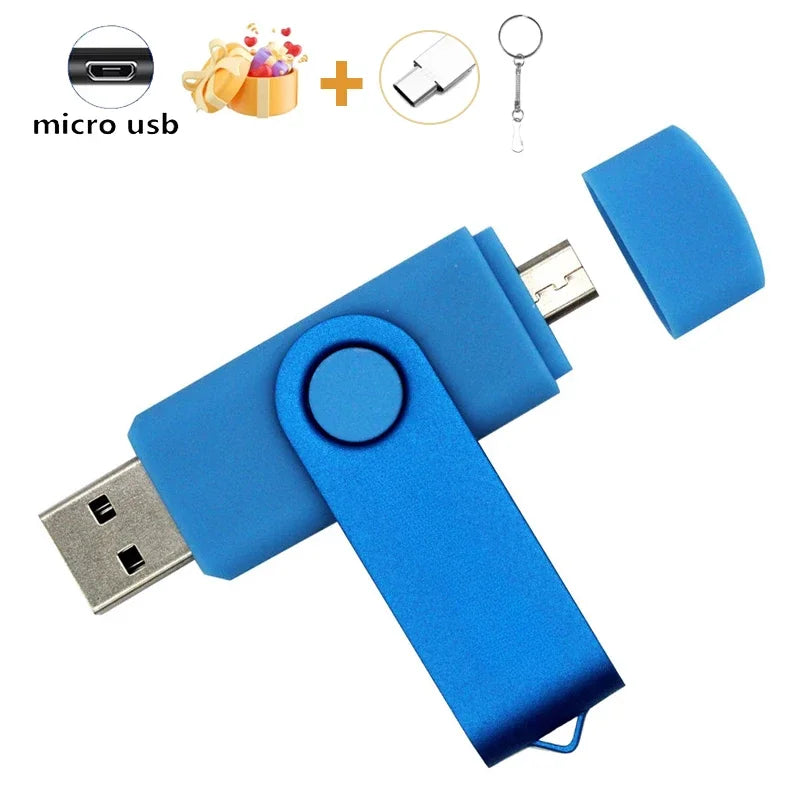JASTER OTG 2-in-1 USB-Flash-Laufwerk 128 GB