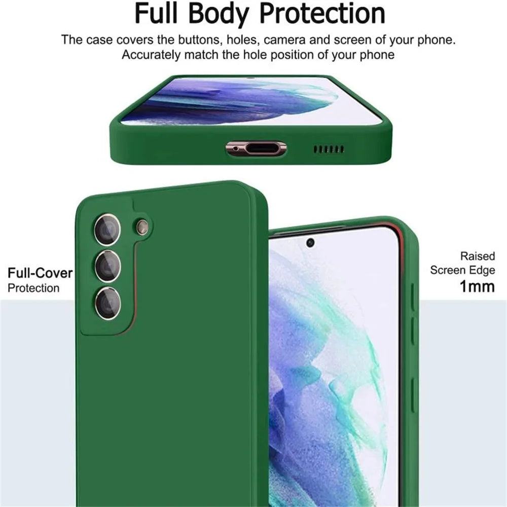 Luxus Flüssigsilikon Hülle Samsung