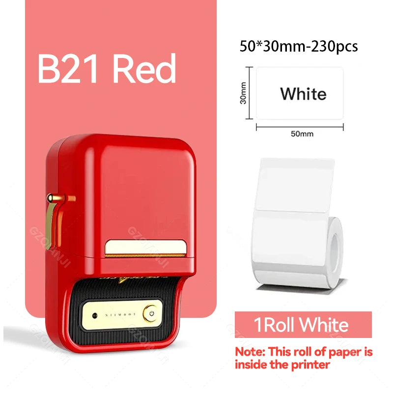 Niimbot B21 Mobile Bluetooth Label Printer 