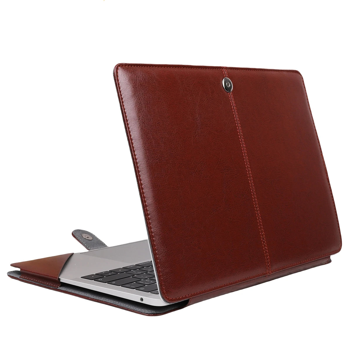 PU-Leder MacBook Hülle 13–14 Zoll 2024–2025