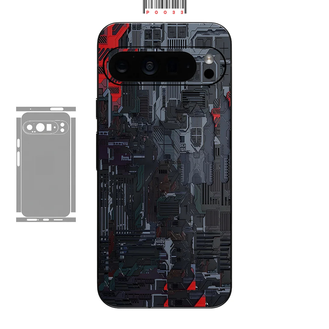 Bunte Haut-Aufkleber für Pixel 9/8/7