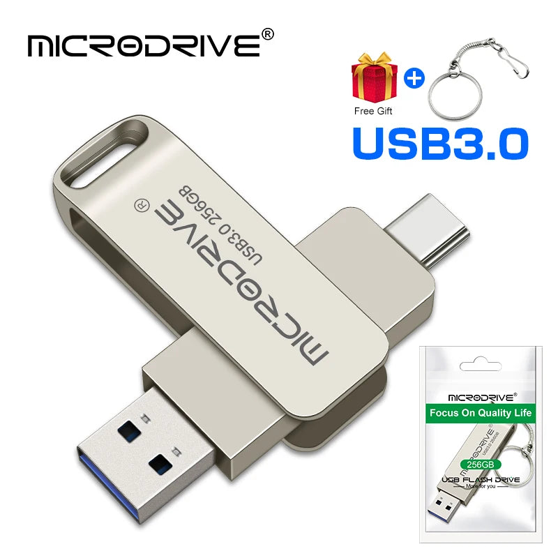 Typ-C USB Stick 3.0 – 64GB/128GB Speichergerät