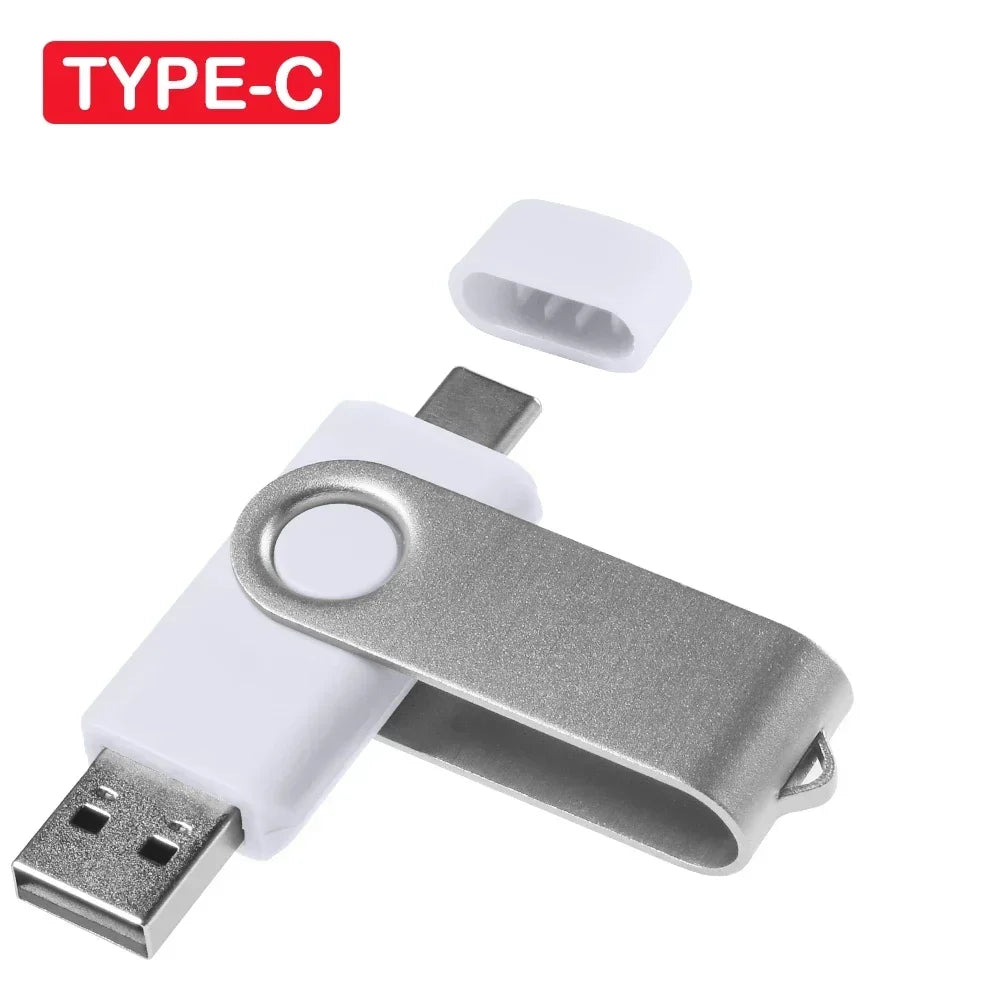 Typ-C USB-Flash-Laufwerk 128 GB Rot