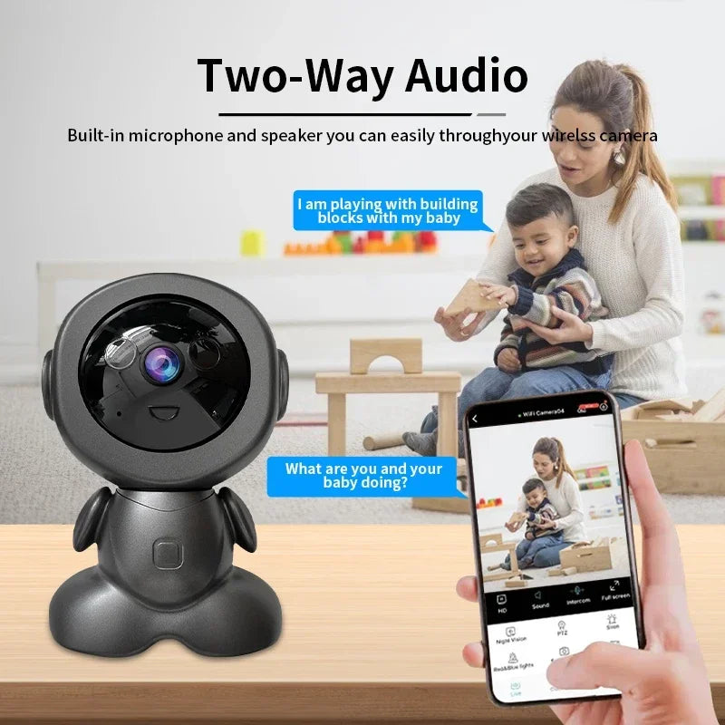 8MP WLAN Innenkamera mit PTZ & Auto-Tracking