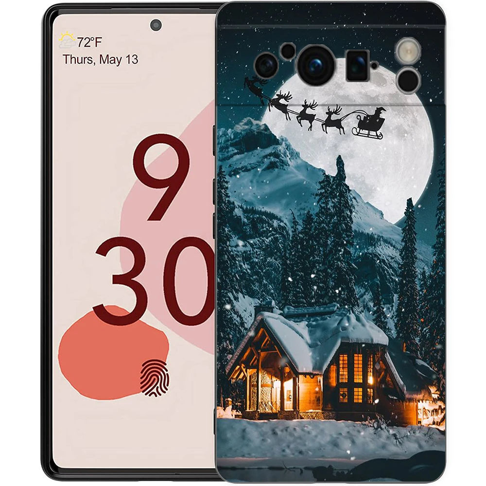 Halbummantelnde TPU Silikonhülle für Google Pixel 8 Stoßfest und Modisch