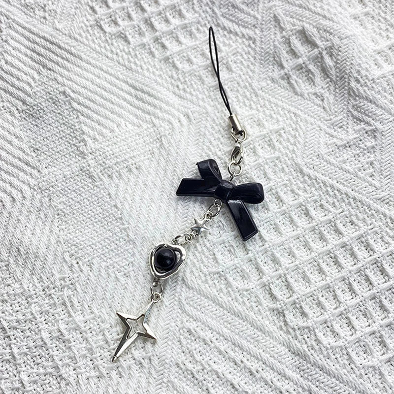 Bunter Schmetterling Handy-Lanyard mit Anhänger