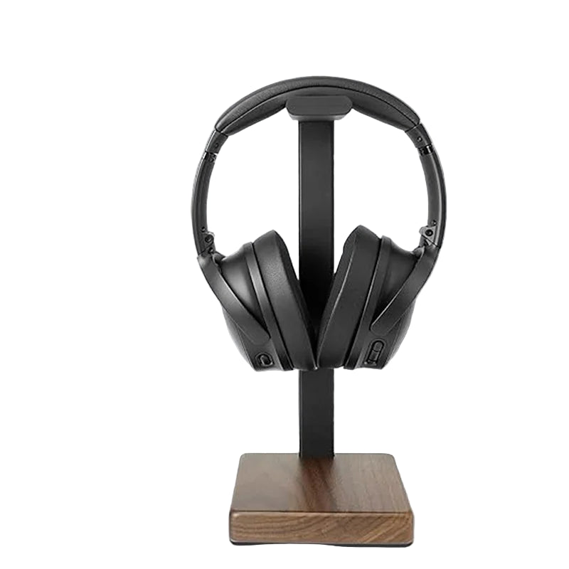 Holz-Aluminium Kopfhörerständer Desktop Organizer