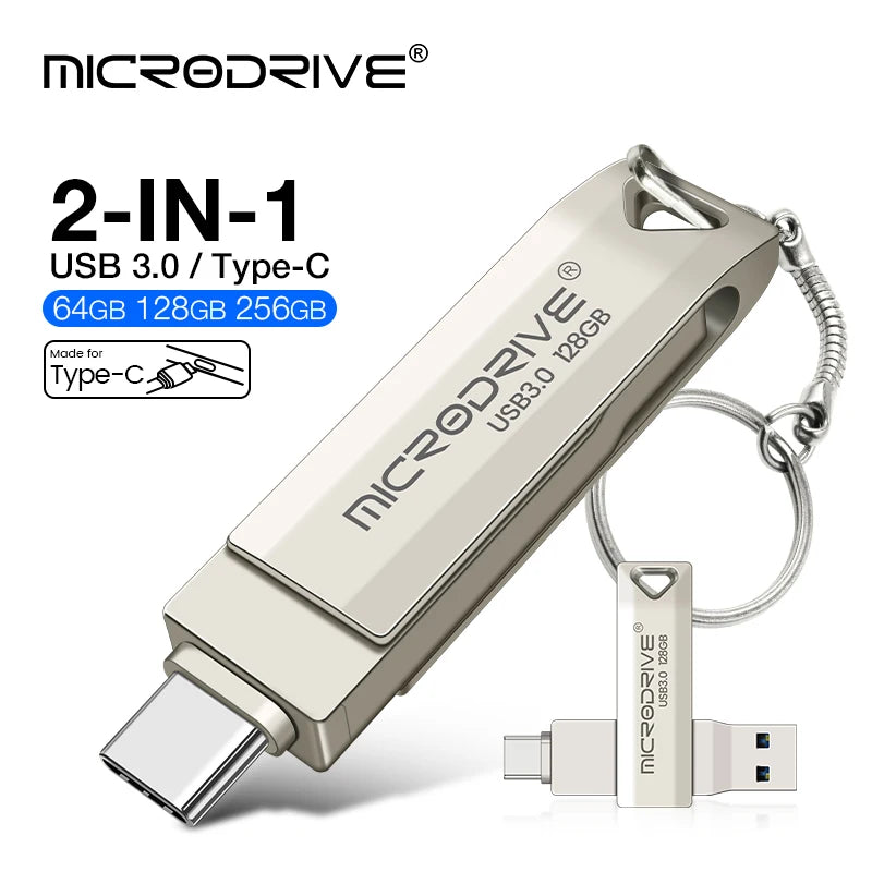 Typ C 3-in-1 USB 3.0 Flashlaufwerk 256GB