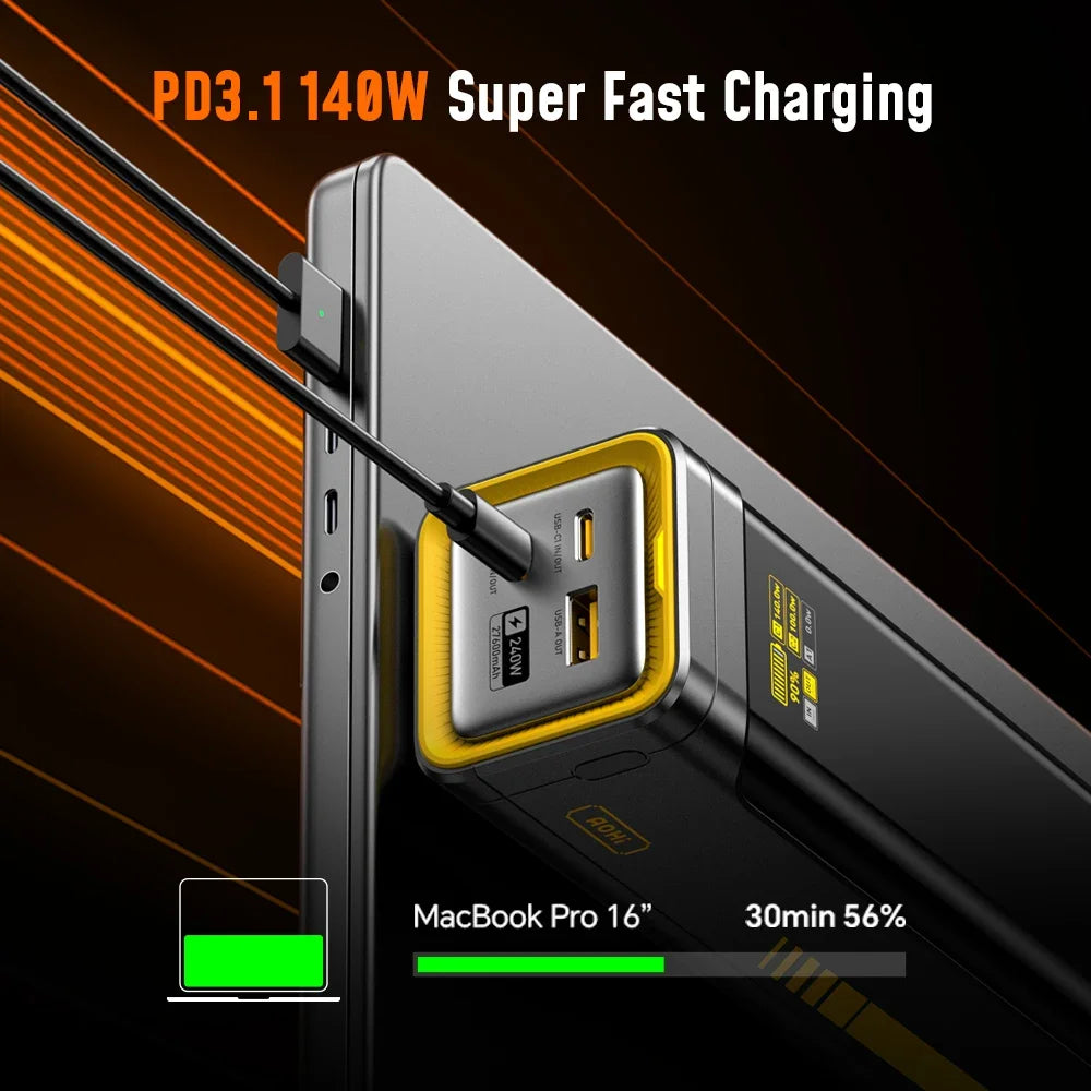 AOHI Starship 240W Powerbank 27600mAh