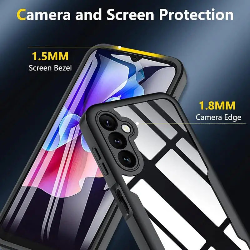 360° Hülle mit Displayschutz für Galaxy A-Serie
