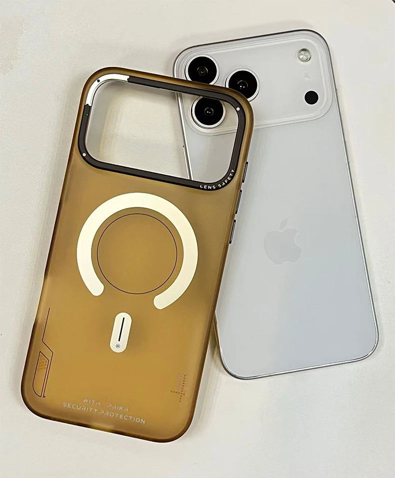 Mattierte Magnet-Hülle für iPhone 17 Pro Max