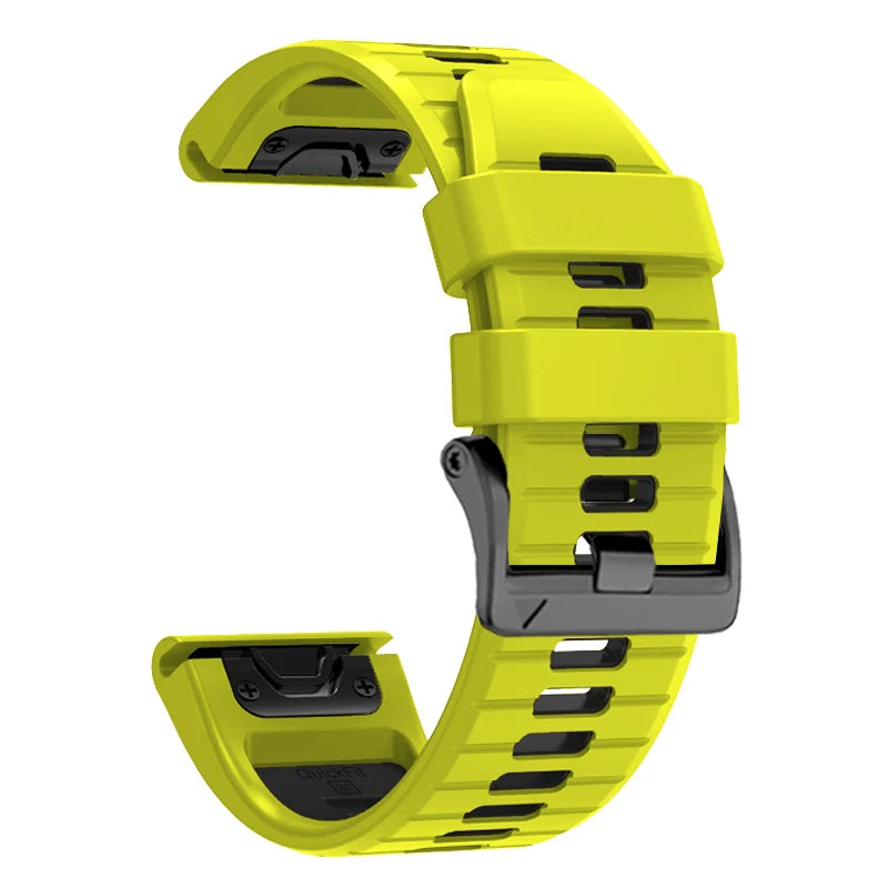 QuickFit 22/26mm Silikonarmband für Garmin MARQ