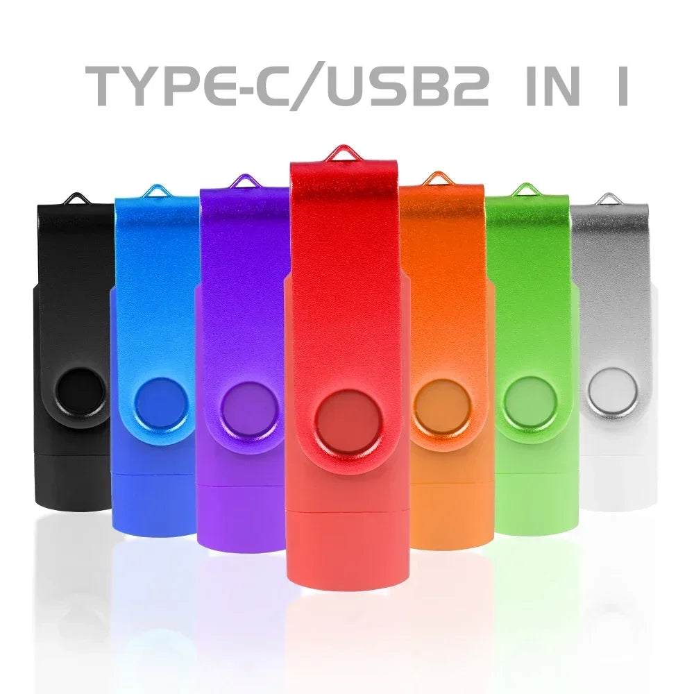 Typ-C USB-Flash-Laufwerk 128 GB Rot