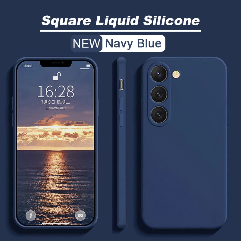 Silikonhülle für Samsung S25 S24 S23