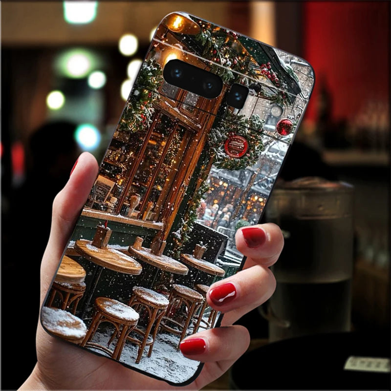 Weiche Silikonhülle für Google Pixel 9 und Pixel 10 – Halbummantelnd