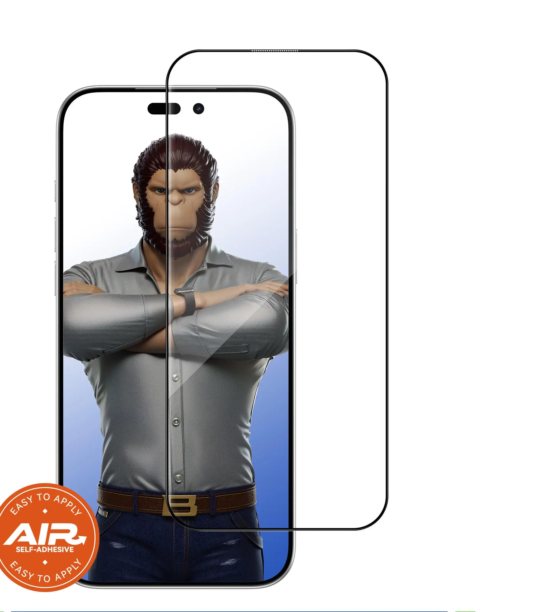 3D HD Panzerglas Displayschutz für iPhone 17 Pro Max