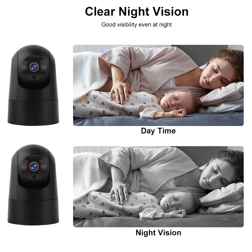 4MP 5G WLAN Baby Kamera mit Auto-Tracking & Audio