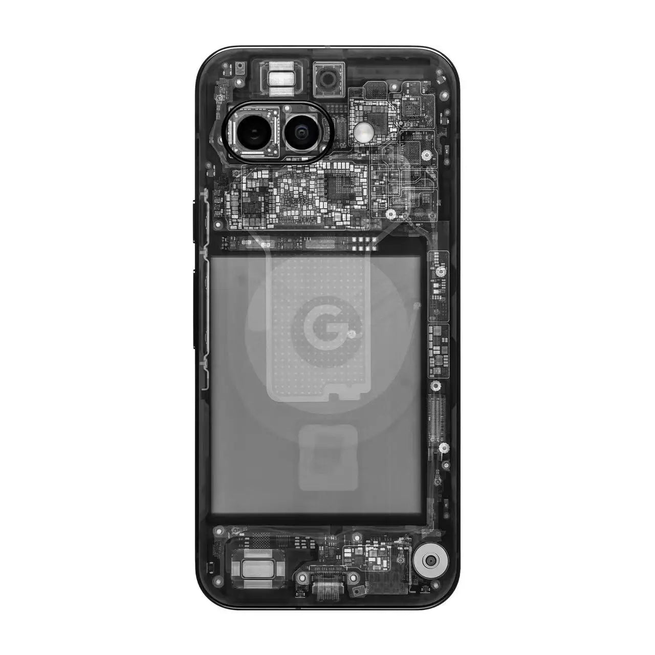 Matte Rückseitenfolie für Pixel 9A–6A