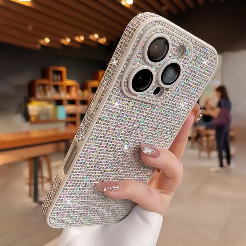 Glitzer Strass Kamera-Schutz Hülle für iPhone 17