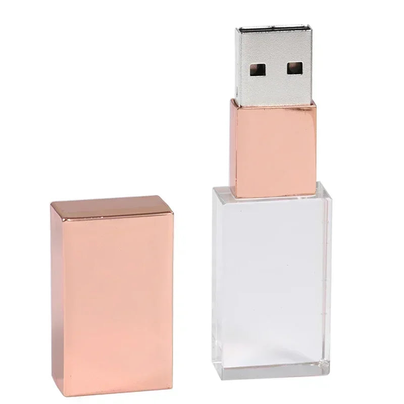 JASTER Crystal USB-Stick 128GB Kreativ Geschenk