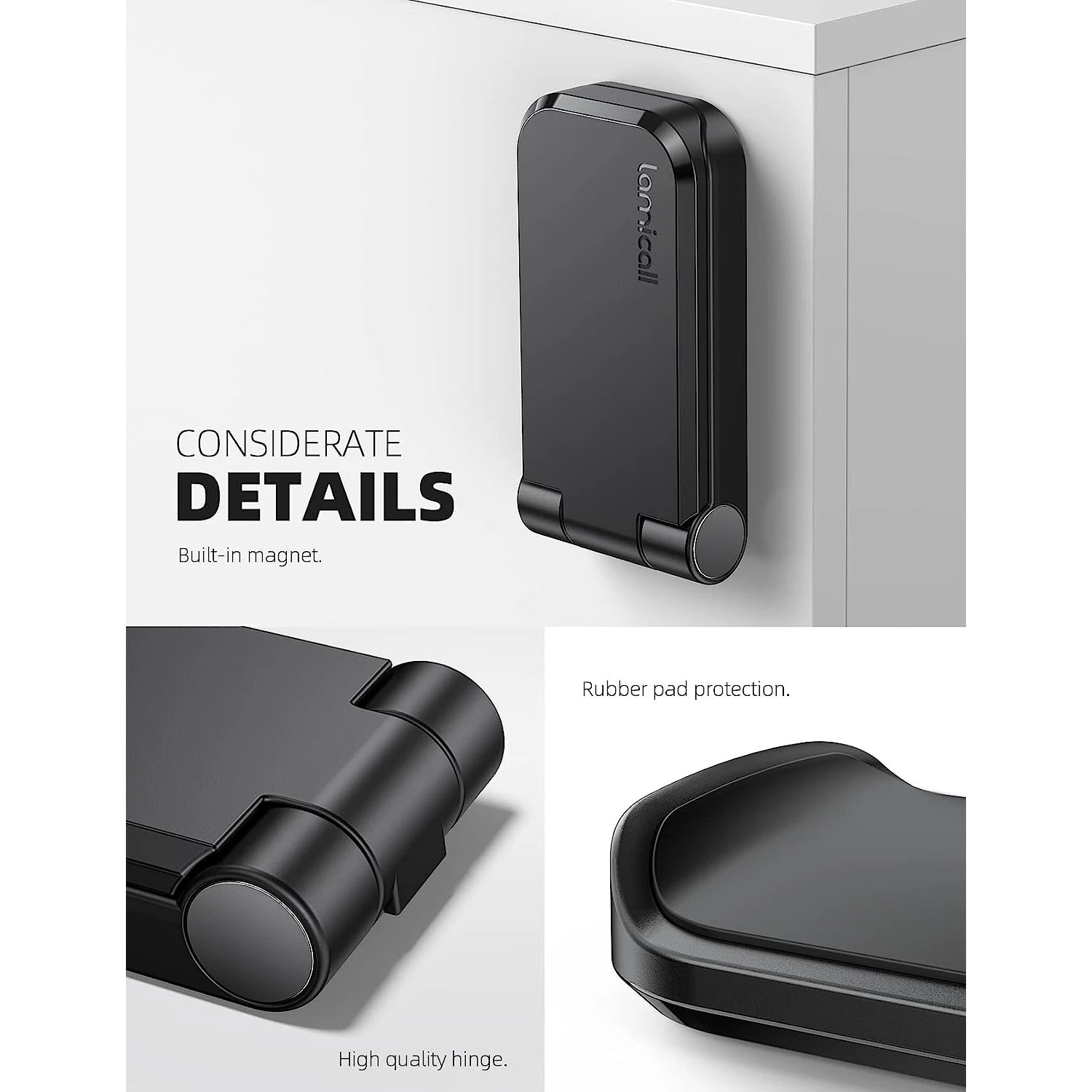 Faltbarer hängender Kopfhörerhalter für Büro und Zuhause