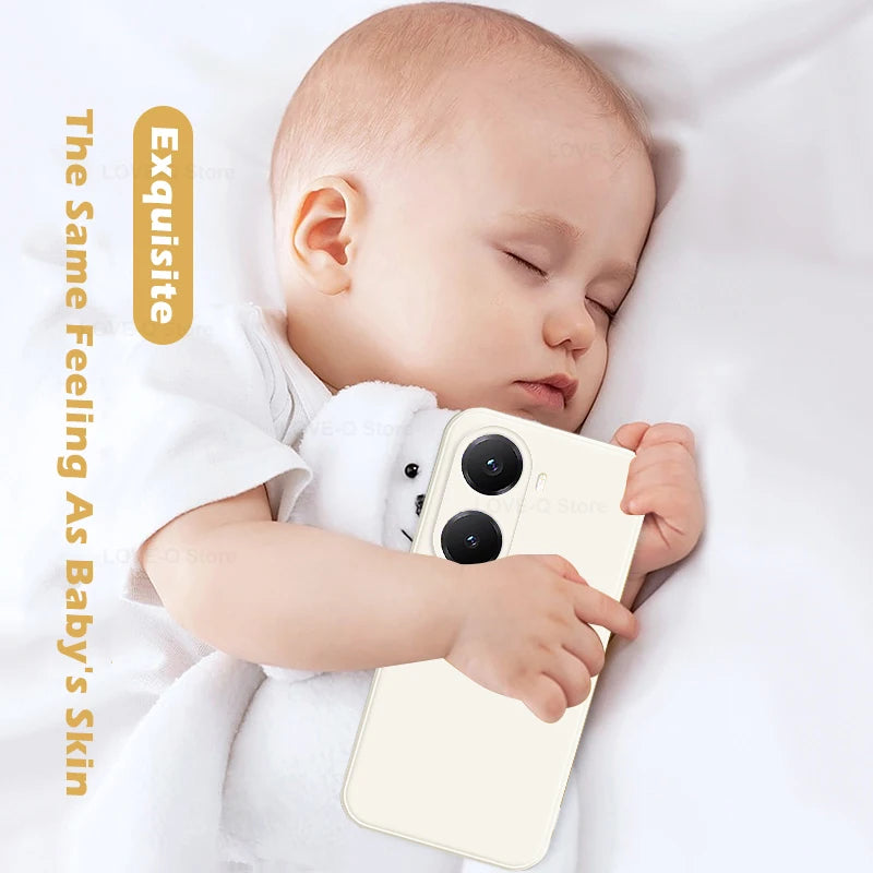 Poco X7 Pro Silikon Stoßfeste Hülle