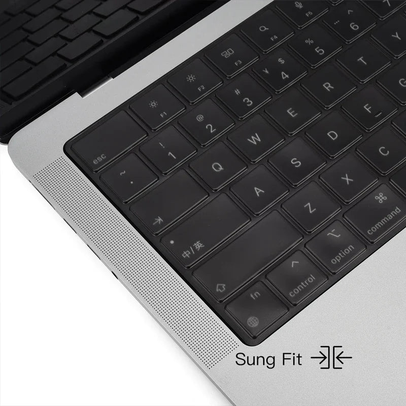 Tastaturabdeckung für MacBook Air/Pro M1–M3