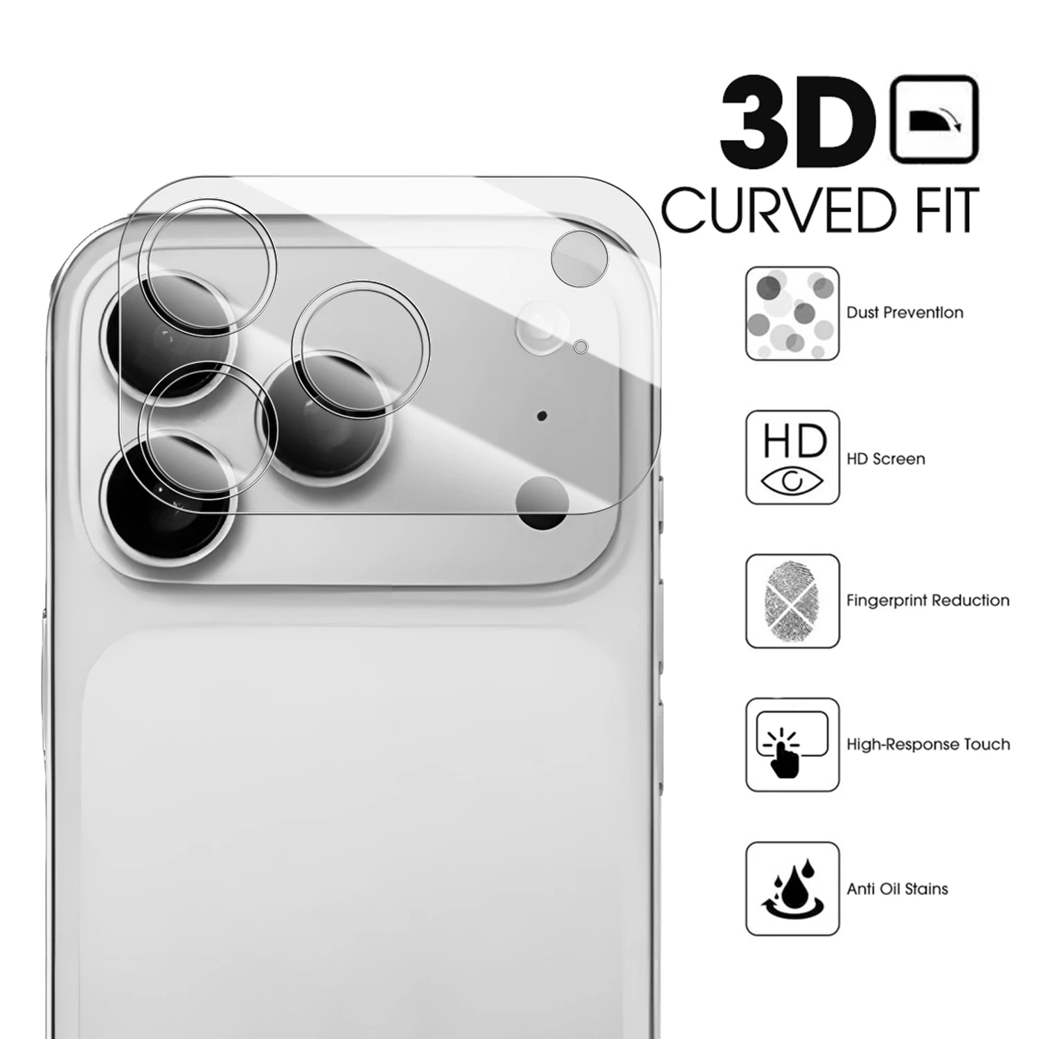 Kamera Schutzglas Set für iPhone 17 Serie