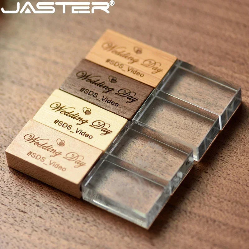 USB-Stick 4–64 GB mit Kristall