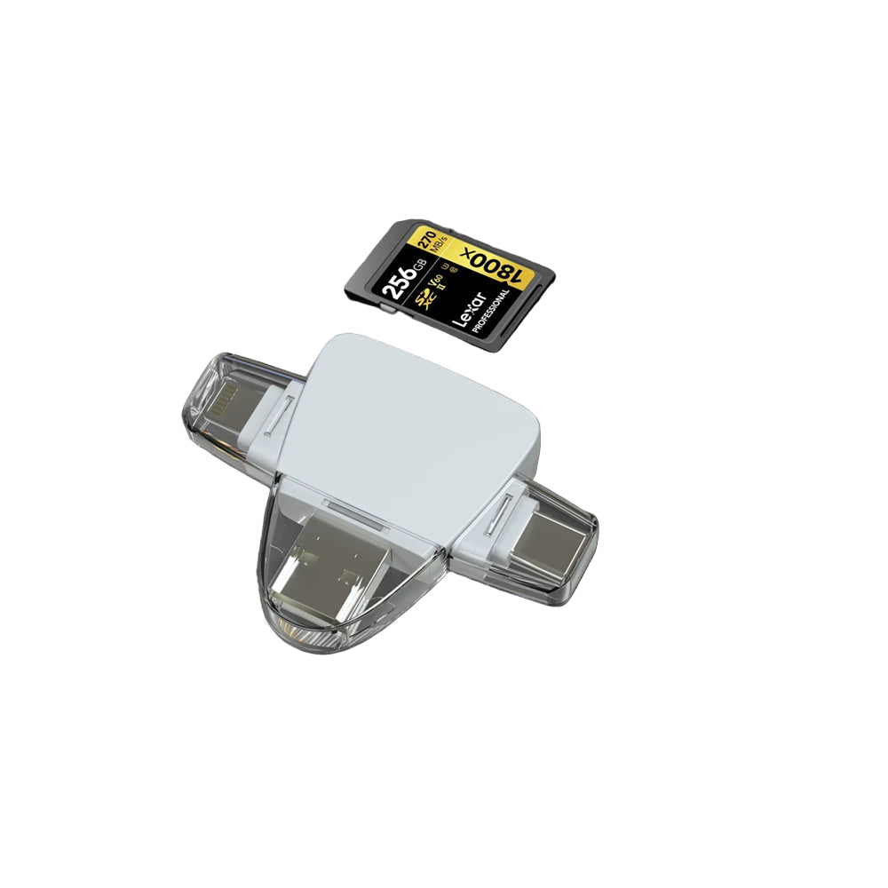 Mini OTG Kartenleser Adapter für iPhone & iPad
