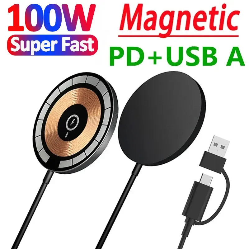 100W Magnetisches Ladepad für iPhone