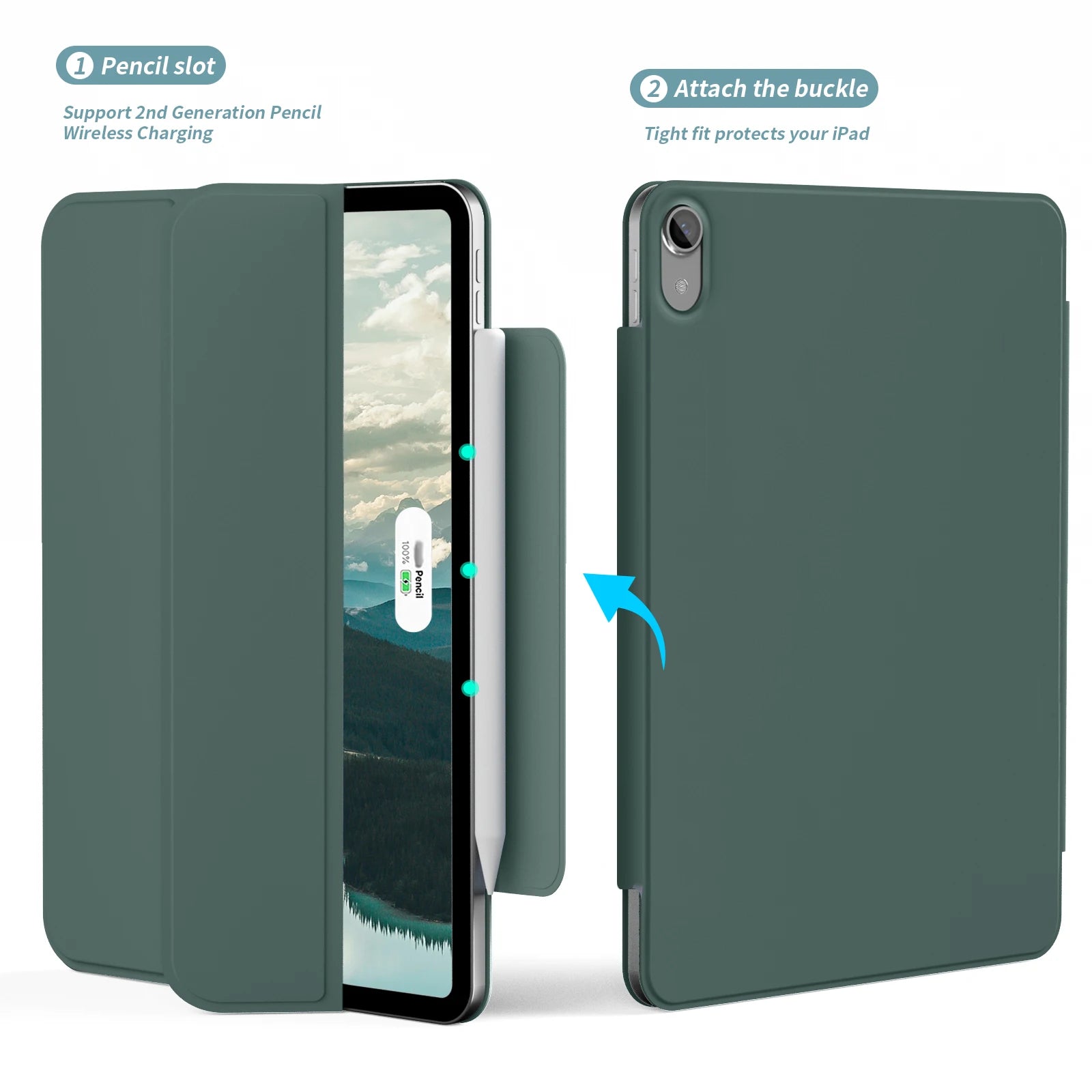 ZOYU Magnetische Hülle für iPad 2022