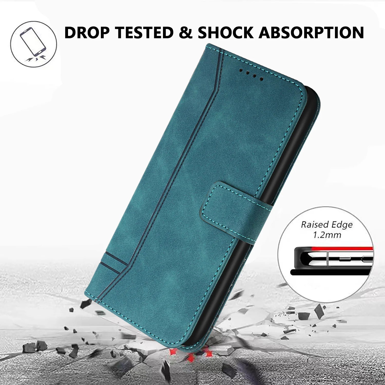 Leder Flip Hülle für Redmi Note Serie