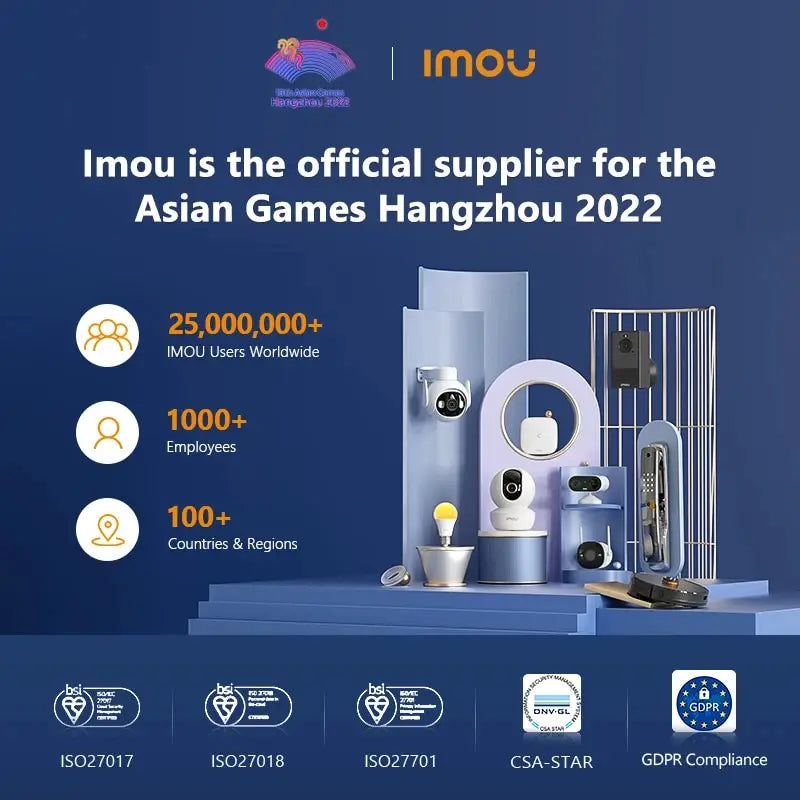 Imou Bullet 3C 3MP/5MP WiFi IP Kamera AI