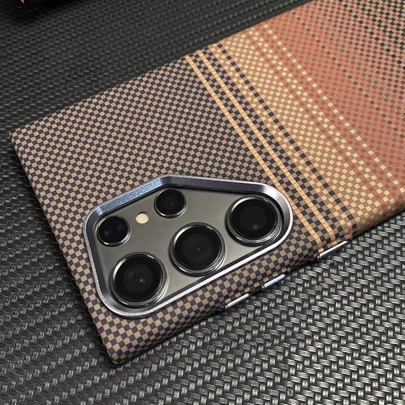 Luxus Carbon Magsafe Hülle Samsung