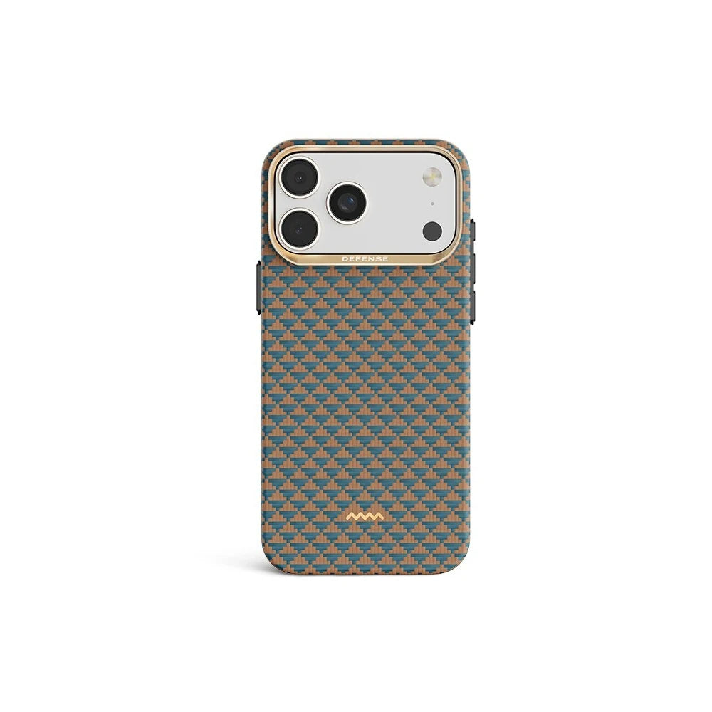 Kevlar MagSafe Hülle Gold für iPhone 17 Pro Max