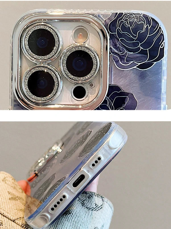 Luxus Handyhülle mit Kette für iPhone 17 Pro Max